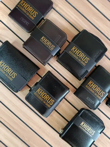 Carteiras Masculino Em Couro