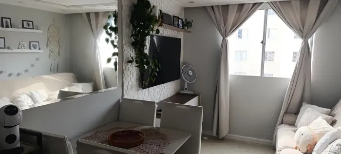 Excelente apartamento REFORMADO - 2 dormitórios 1 vaga - LAZER no Condomínio Nova Zelândia
