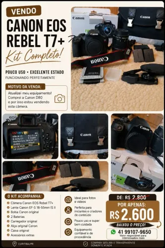 KitCanon T7+