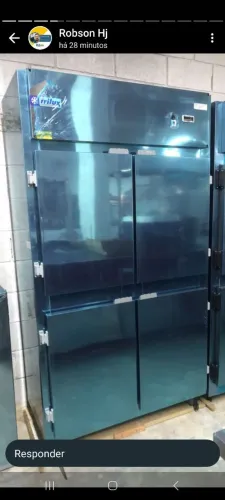 Ac  mini câmara geladeira comercial 4 portas