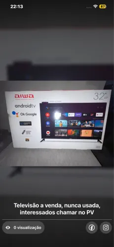 VENDO TELEVISÃO EM ALTOS