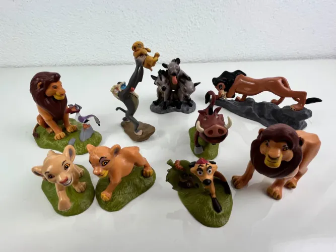Set Miniaturas Rei Leão original Disney Store