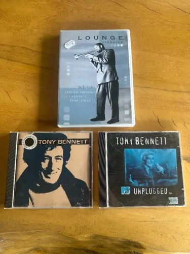 Tony Bennett -Lote c/ 2 CDS + DVD