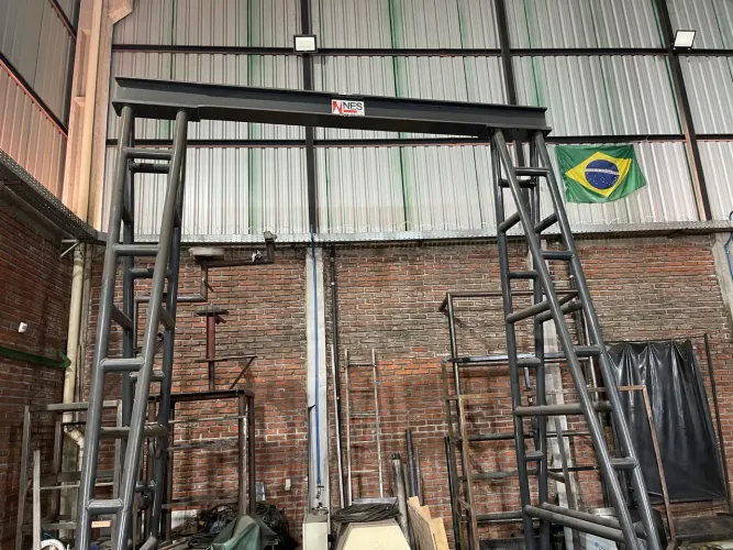 Pórtico para ponte capacidade 5,0 Toneladas