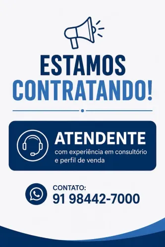 Estamos contratando Atendente 