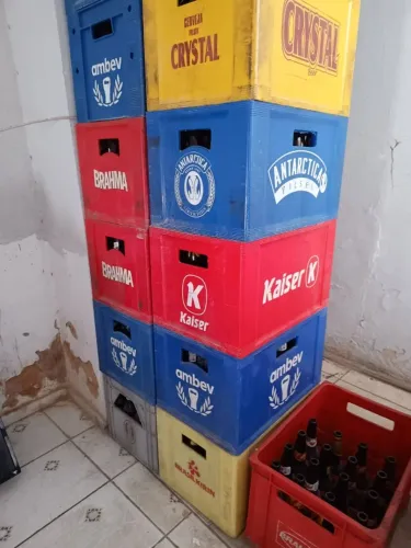 Engradados completos 600ml (vazios)