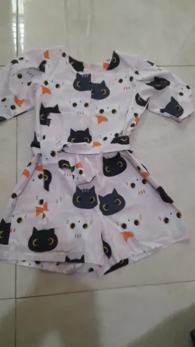 Macaquinha estampada