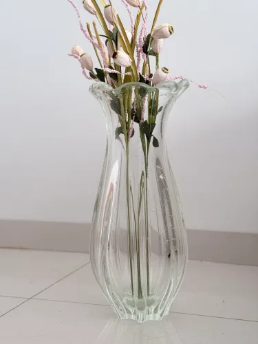 Vaso Murano translúcido 45 cm