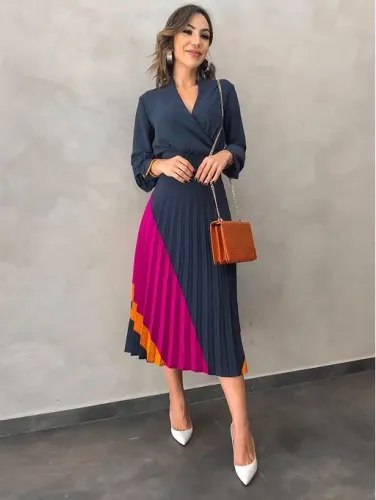 Vestido Midi La Chocolê | Elegante e Sofisticado
