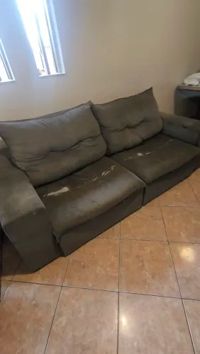 Sofá 2.30m retrátil reclinável usado