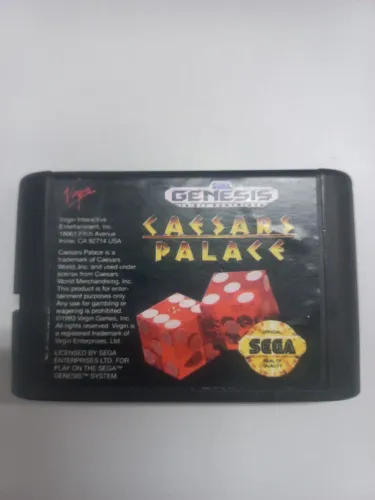 Cartucho mega drive Caesars Palace