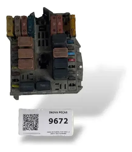 Caixa De Fusível Fiat Idea 1.4 2006 A 2011 51784383