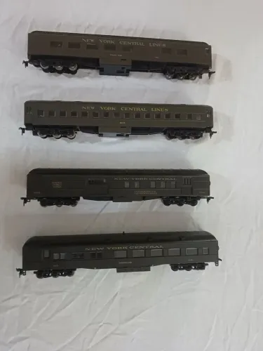 Vagões de passageiros Athearn Truck C escala HO. 