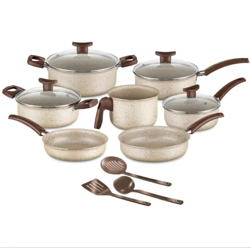 Conjunto De Panelas 10 Peças Antiaderente