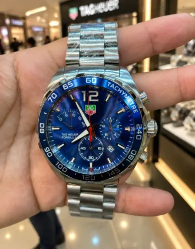 Relógio TAG Heuer Masculino F1 Cronógrafo Tamanho 47mm Novo Envio Rápido