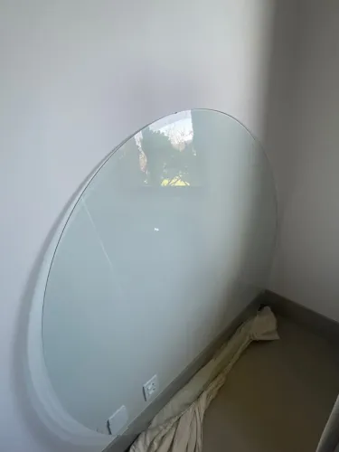 Tampo de Vidro Circular - diâmetro 1,60 m 