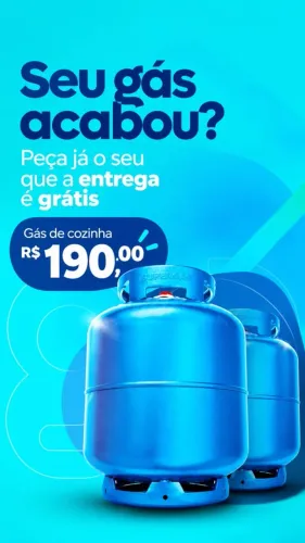 Gás lacrado 