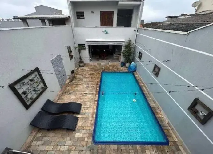 Sobrado com 2 dormitórios para locação, 265 m² por R$ 14.500,00 - Vila Alzira - Santo Andr