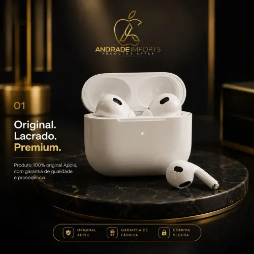 Airpods 4 Novo - Lacrado - Original - Apple - Entrega rápida