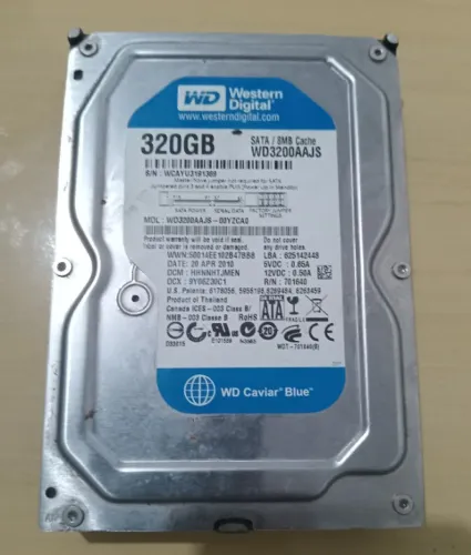 HD 320gb PC / Desktop Western Digital HD Sata 3.5