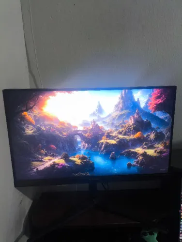 Monitor New Hero Blade Lumina, 27 polegadas, resolução 2K, Fast IPS, FreeSync, HDR
