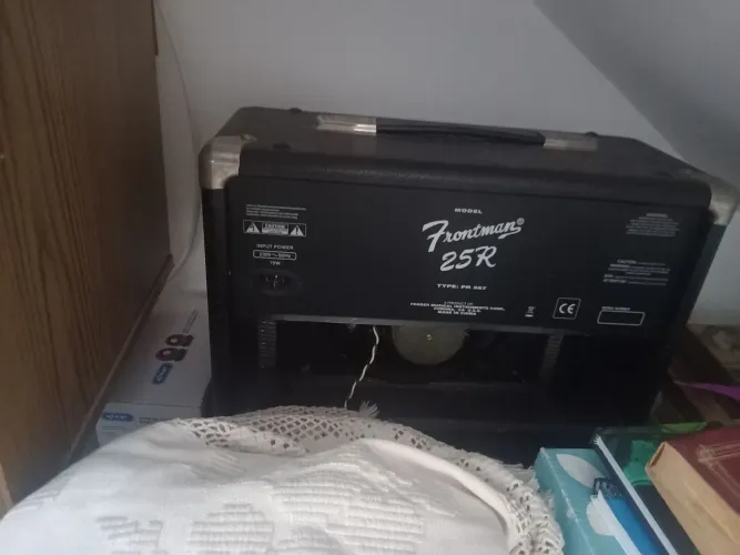 Amplificador fender guitarra