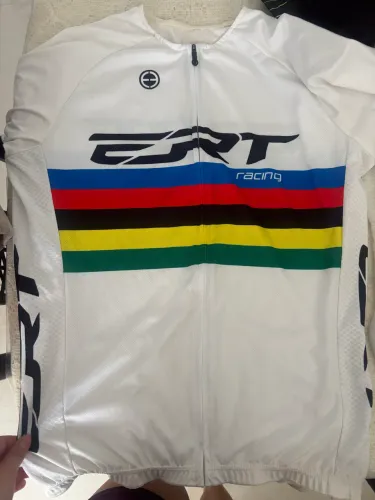 Kit Ciclismo Profissional - Camisa ERT Racing + Bermuda Oxer (Tam G