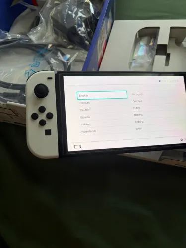 Nintendo Switch Oled Branco - Novo