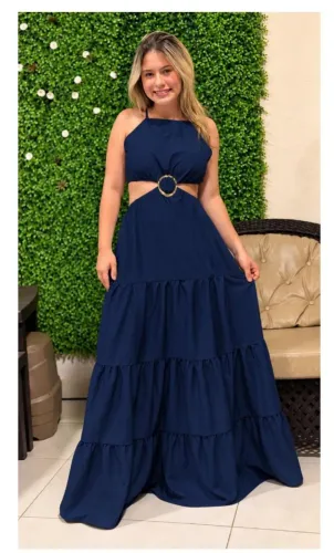Vestido longo feminino
