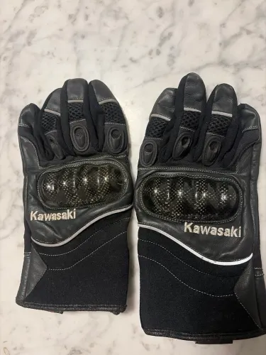 Luva em Couro Kawasaki GG