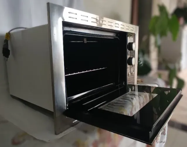 Forno Elétrico De Embutir Fischer Fit Line 44l Inox