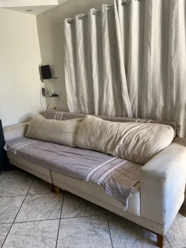 Sofá Grande de Linho