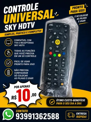 Controle sky
