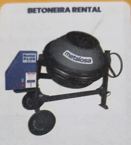 Aluguel de equipamentos para obra.