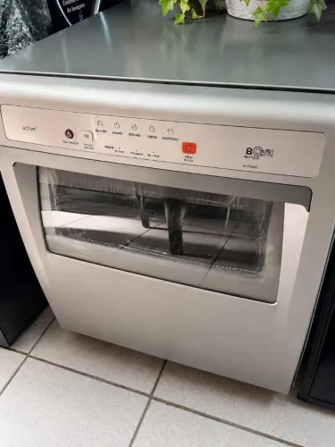 Lava Louças Brastemp Ative! de 8 serviços, da linha BLF08(Cor Inox)