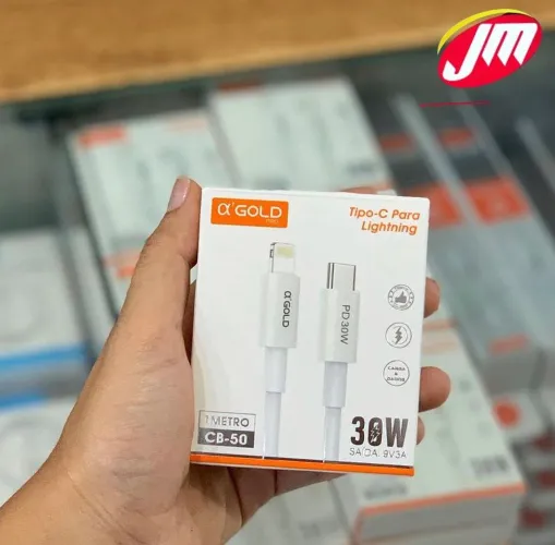 CABO USB TURBO 30W TIPO C / IPHONE