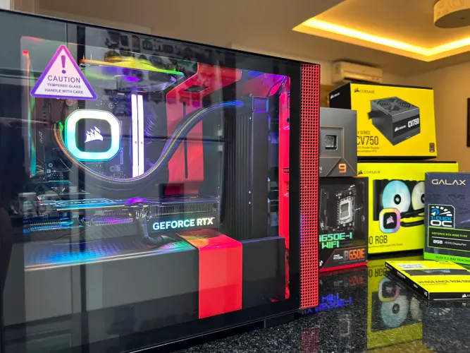PC Gamer - Ryzen 9 - RTX 4060TI - 64Gb DDR5