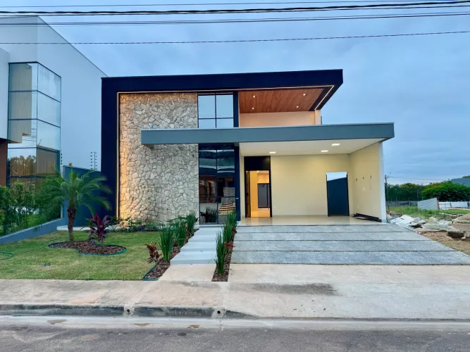 UMA DAS MELHORES CASAS TÉRREAS JÁ CONSTRUÍDAS NO CONDOMÍNIO VERANA!