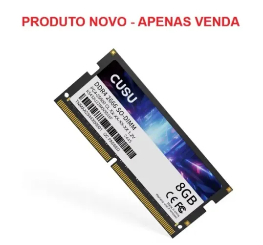 Memória DDR4 8GB 3200 CUSU NotebooK
