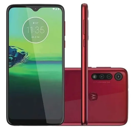 Moto G8 Play Dual SIM 32 GB vermelho-magenta Novo Na Caixa