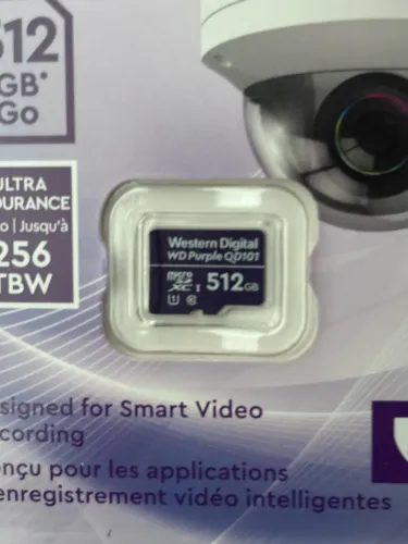 Cartão SD 512. Western digital  2 unidades
