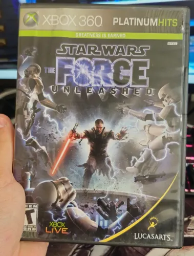 Star Wars: The Force Unleashed - Xbox 360 (Faço olx pay)