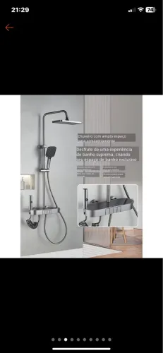 Chuveiro para quem tem aquecedor