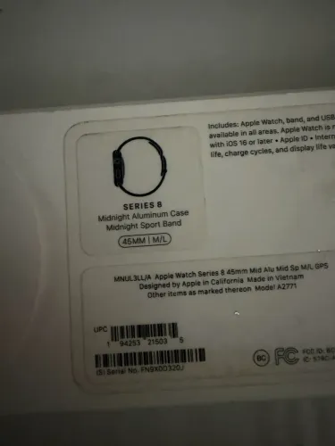 Apple Watch séries 8 