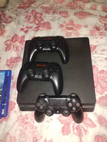 Ps4 slim com jogos
