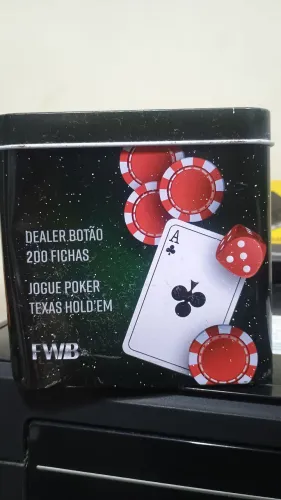 Jogo de poker kit profissional