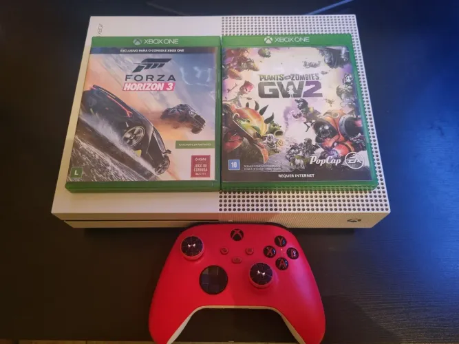 Xbox One S / 512GB completo!