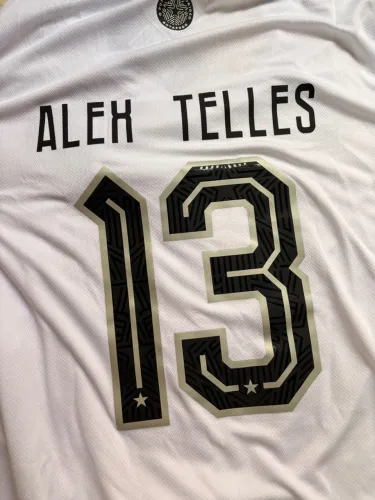 Camisa Botafogo 2024 Branca - TAMANHO 4GG - Personalizado Alex Telles 13