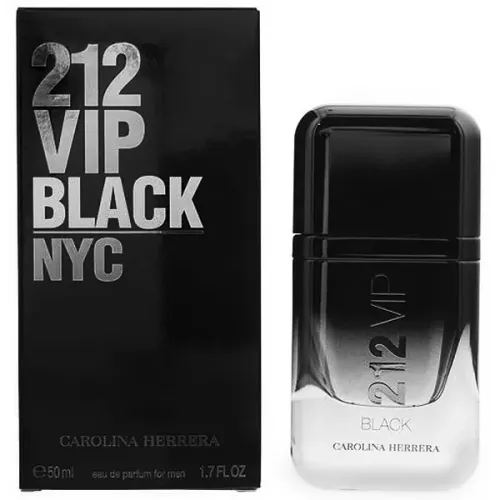 Perfume Masculino Original Carolina Herrera 212 VIP Black NYC EDP 50ml Lacrado