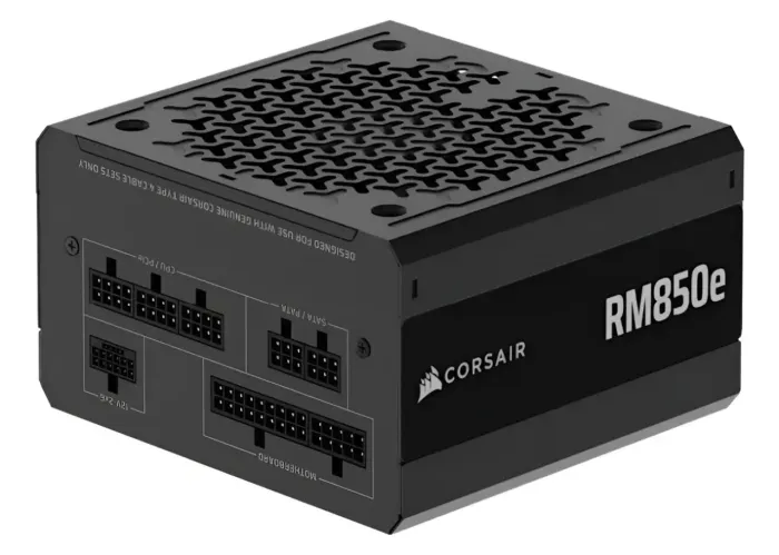 Fonte Corsair Rm850e, 850w, Cybenetics Gold, Full Modular